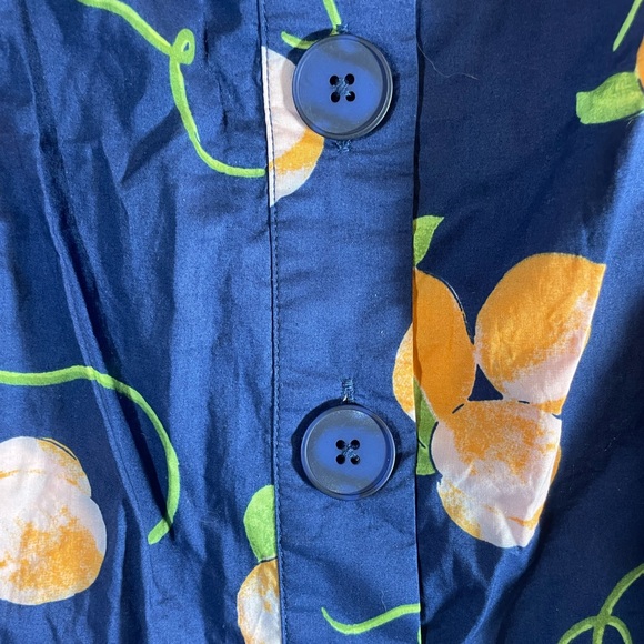 Peach Button-Down Dress - Picture 3 of 7